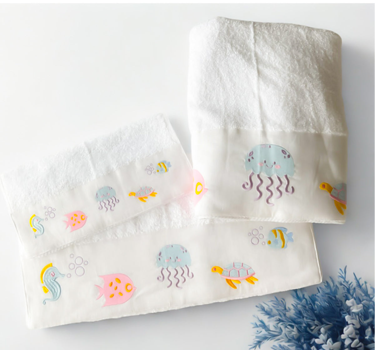 SEALY Fish Towels