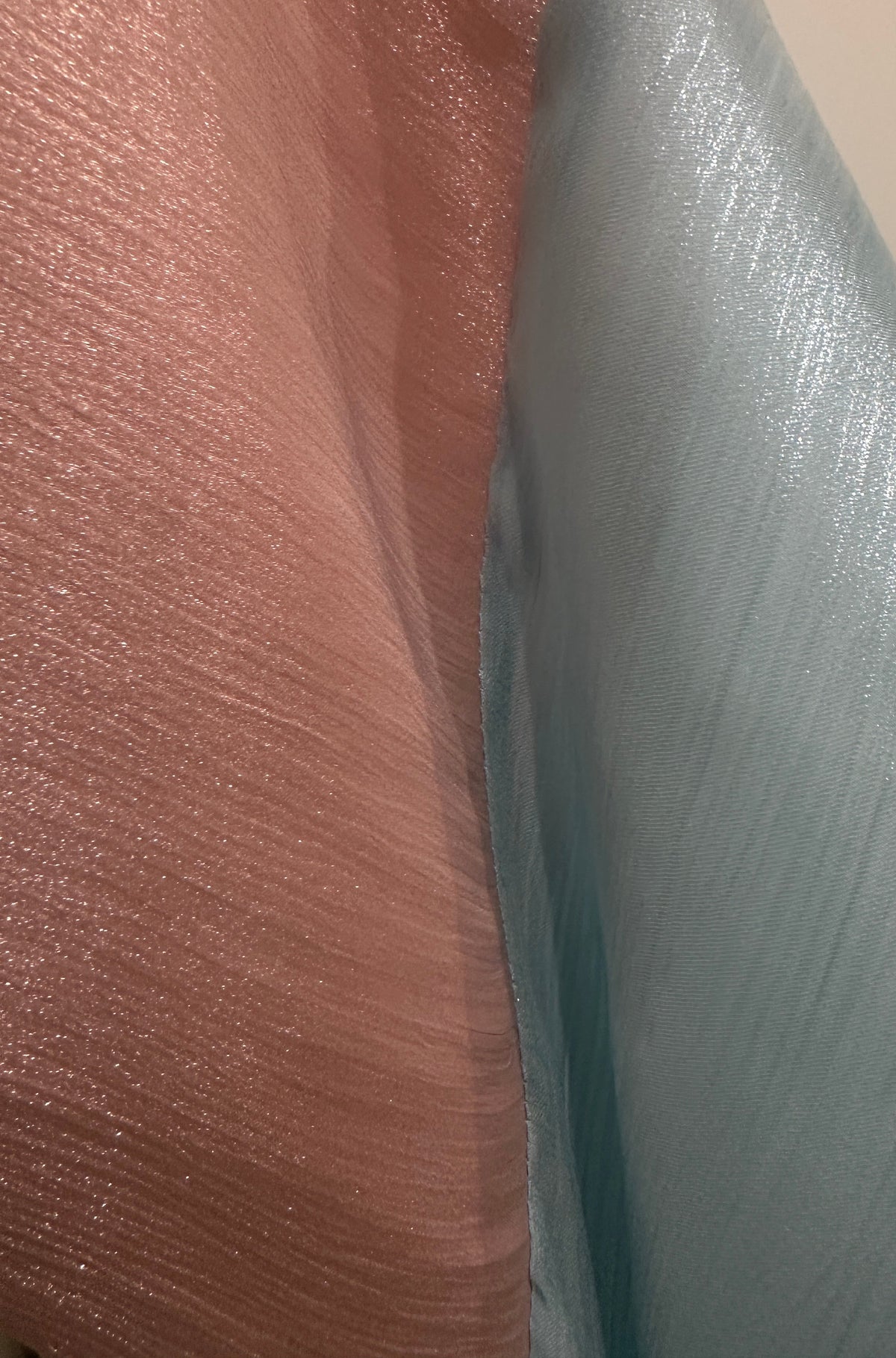 NOARINA Sheer Chiffon Baby Blue Kimono