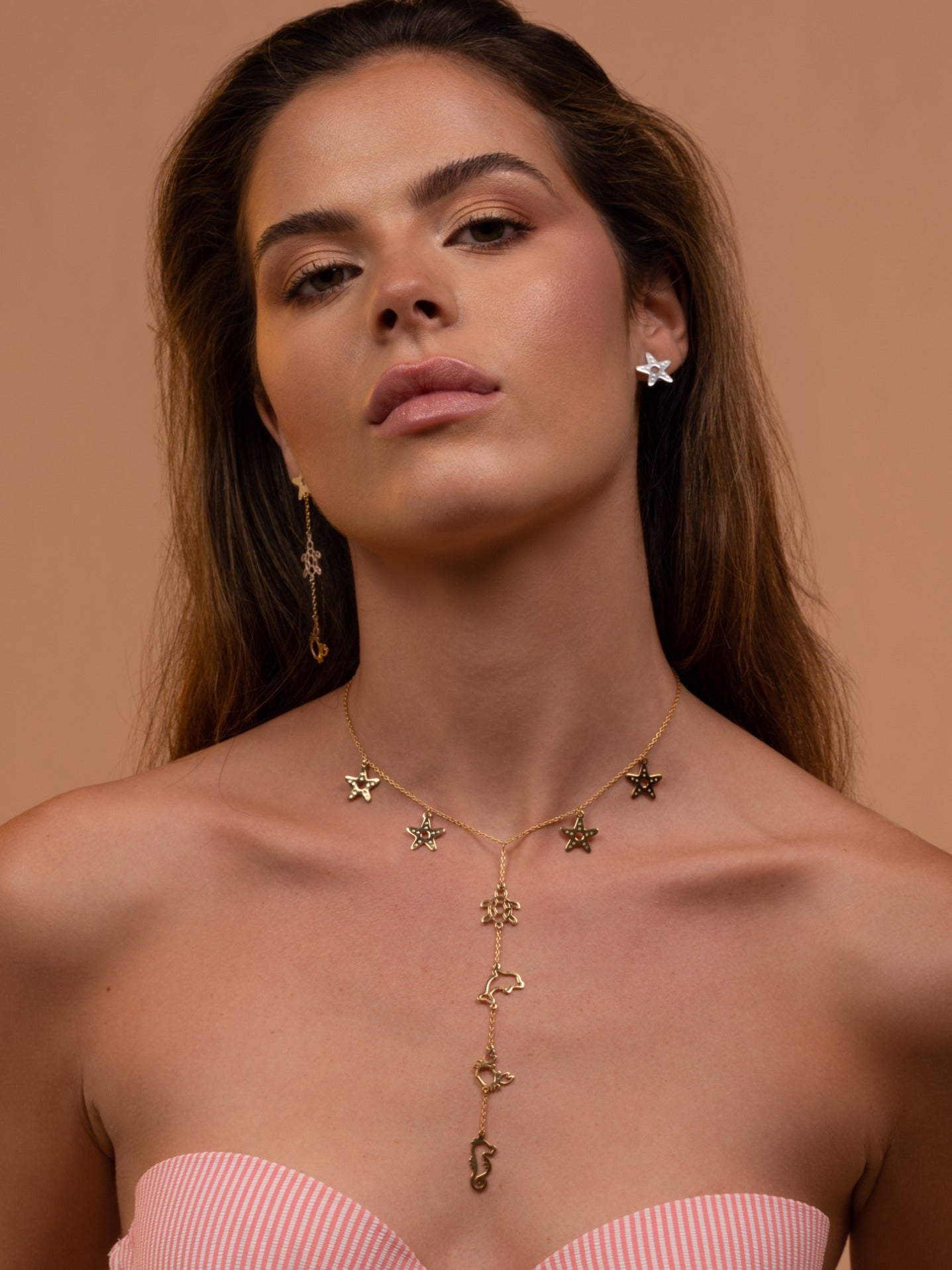 CHAMABELL Freedom Silver Gold Plated “Necklace”
