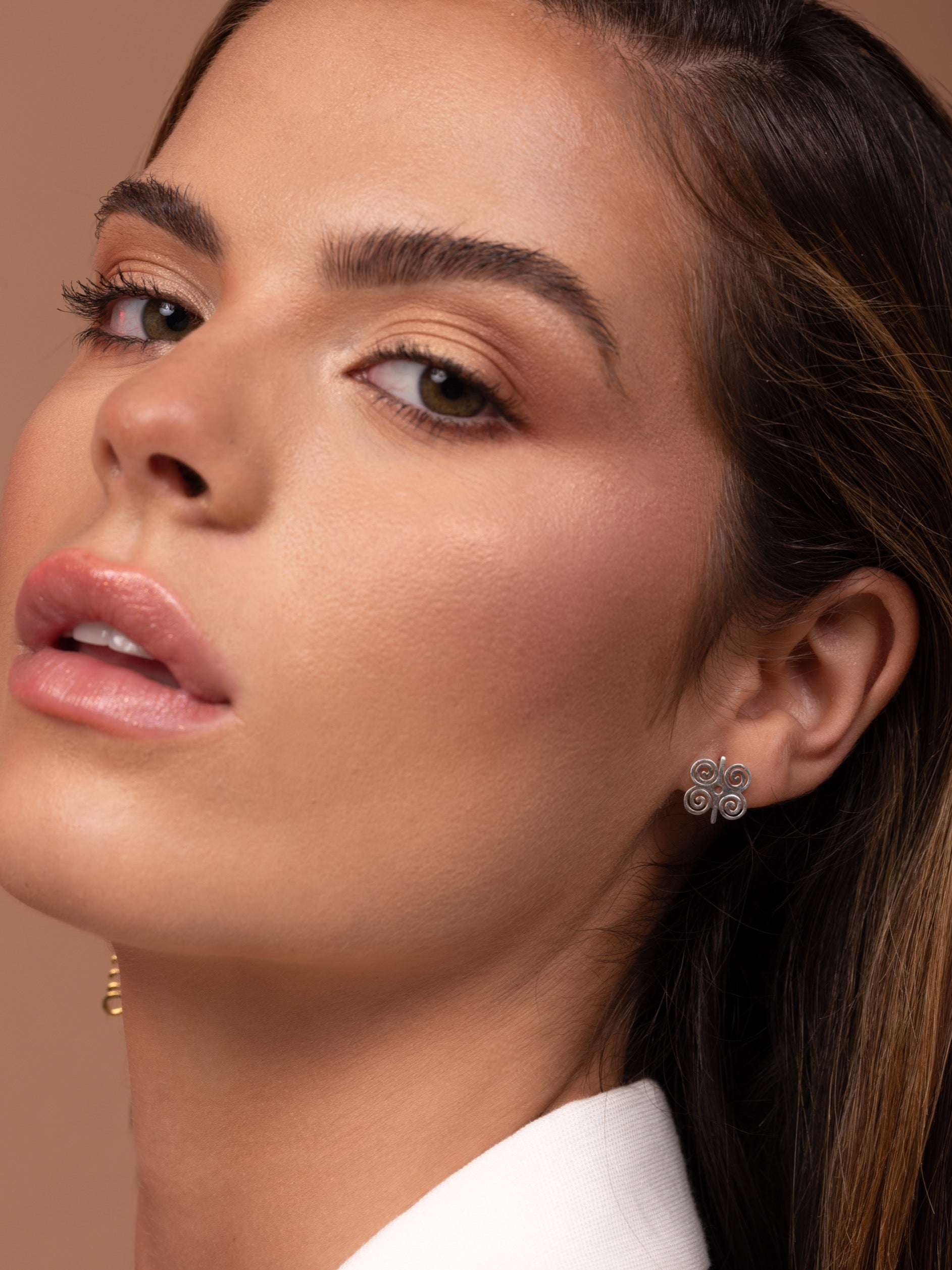 CHAMABELL Power Silver X Gold Plated “Earrings” – 6