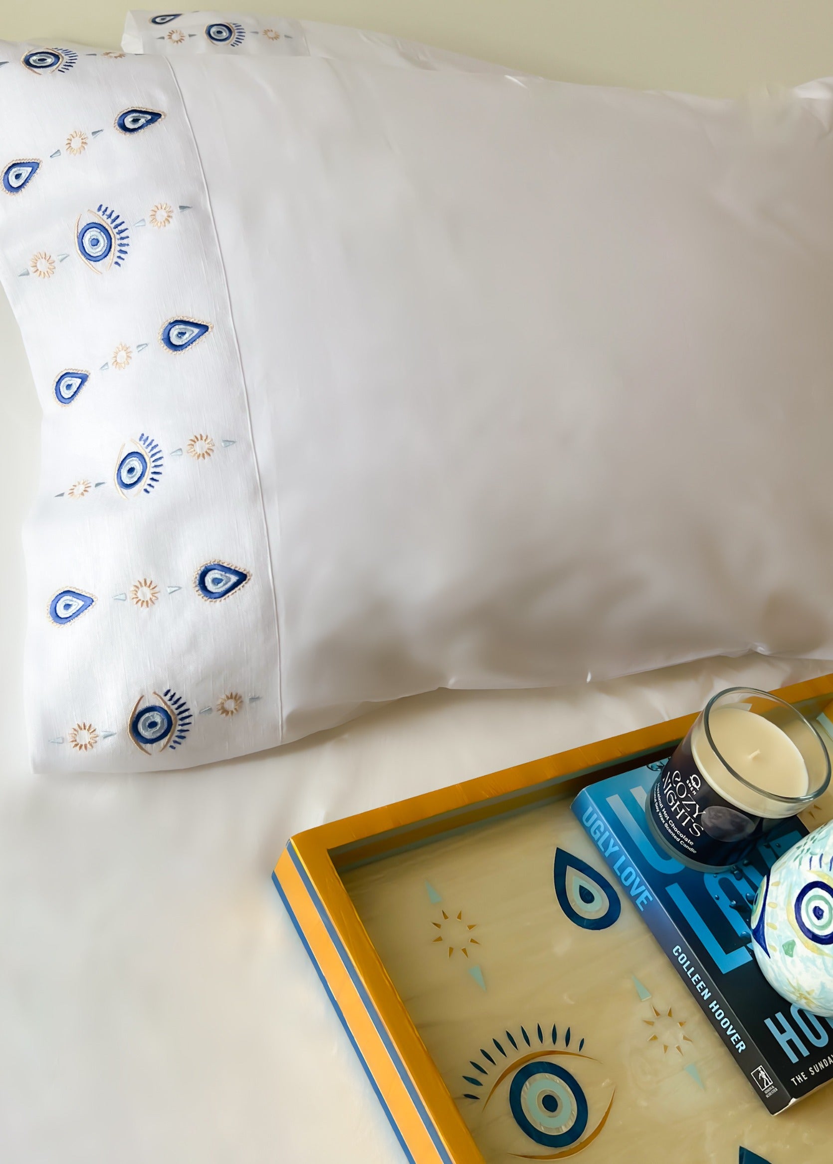 ERVY Eyes 300 TC Cotton Bedsheet – 4