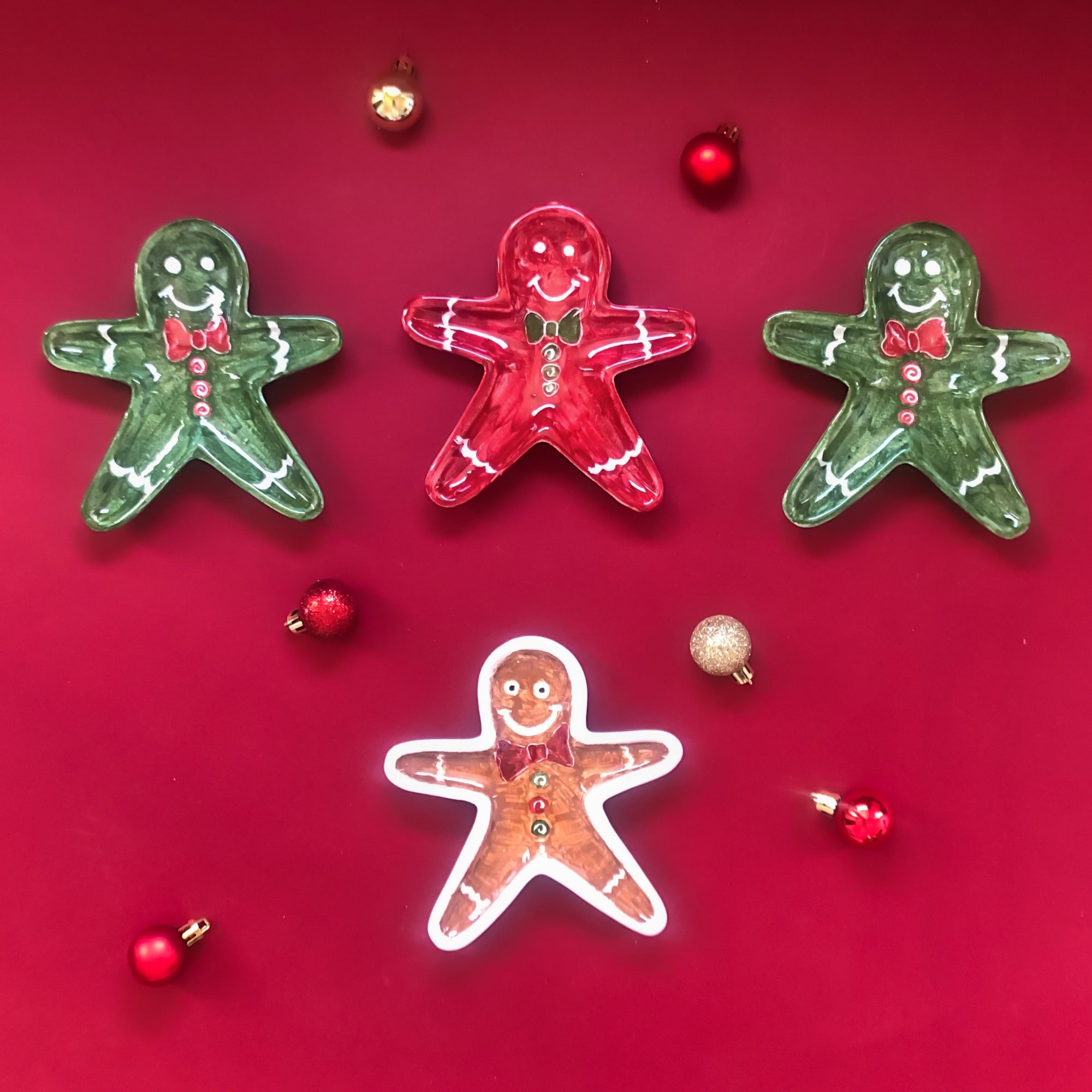 Gingerbread Man Small Plate/ Ashtray