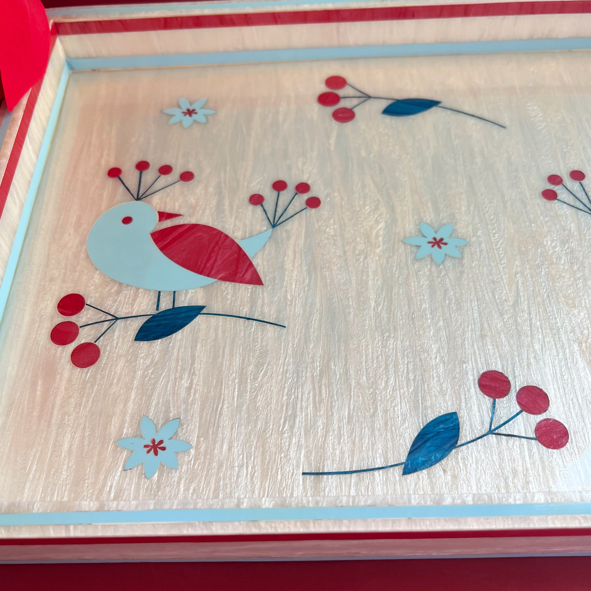 MANOKA Wooden x Mother of Pearl Tray – 5