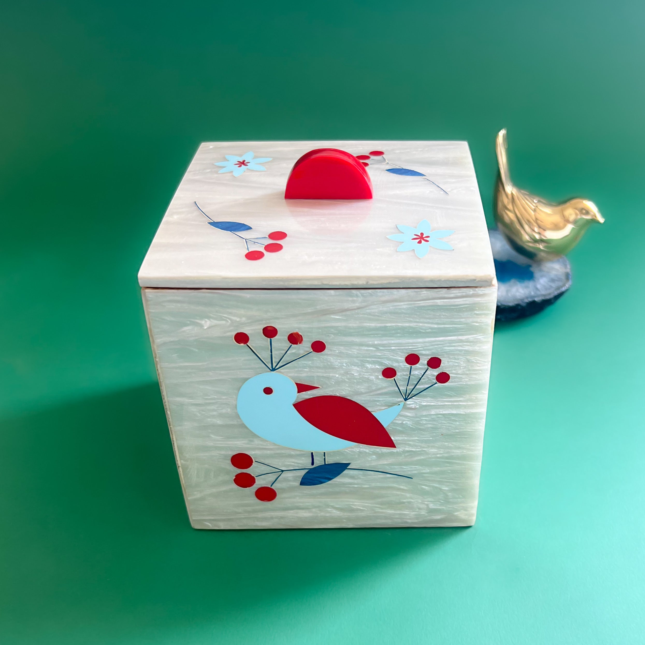 MANOKA Wooden x Mother of Pearl Box