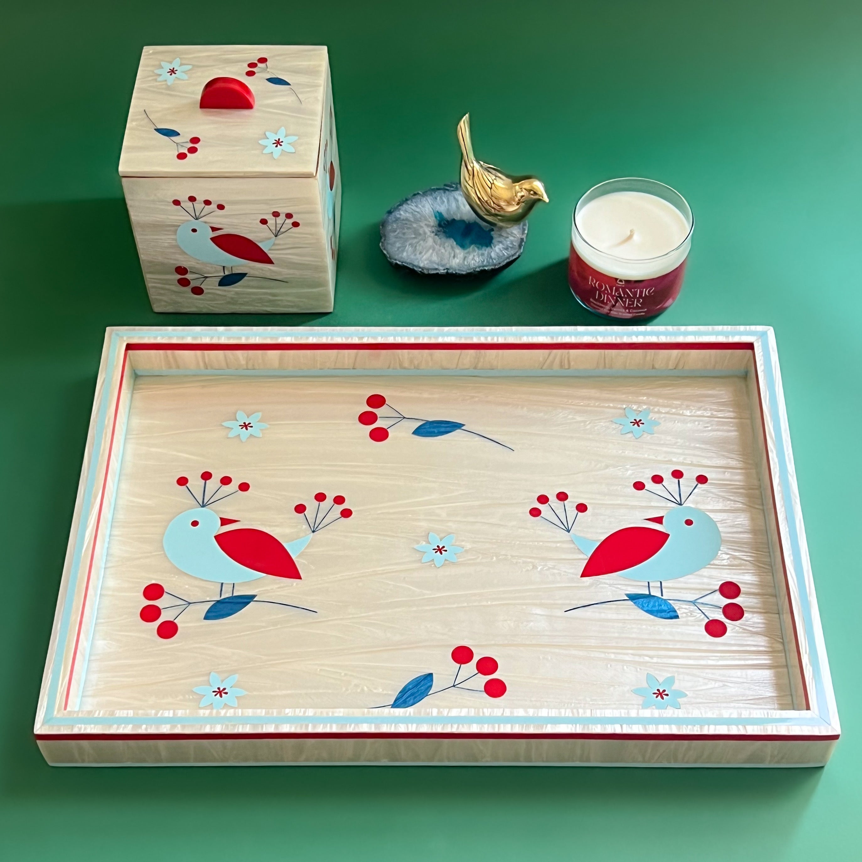 MANOKA Wooden x Mother of Pearl Box – 9