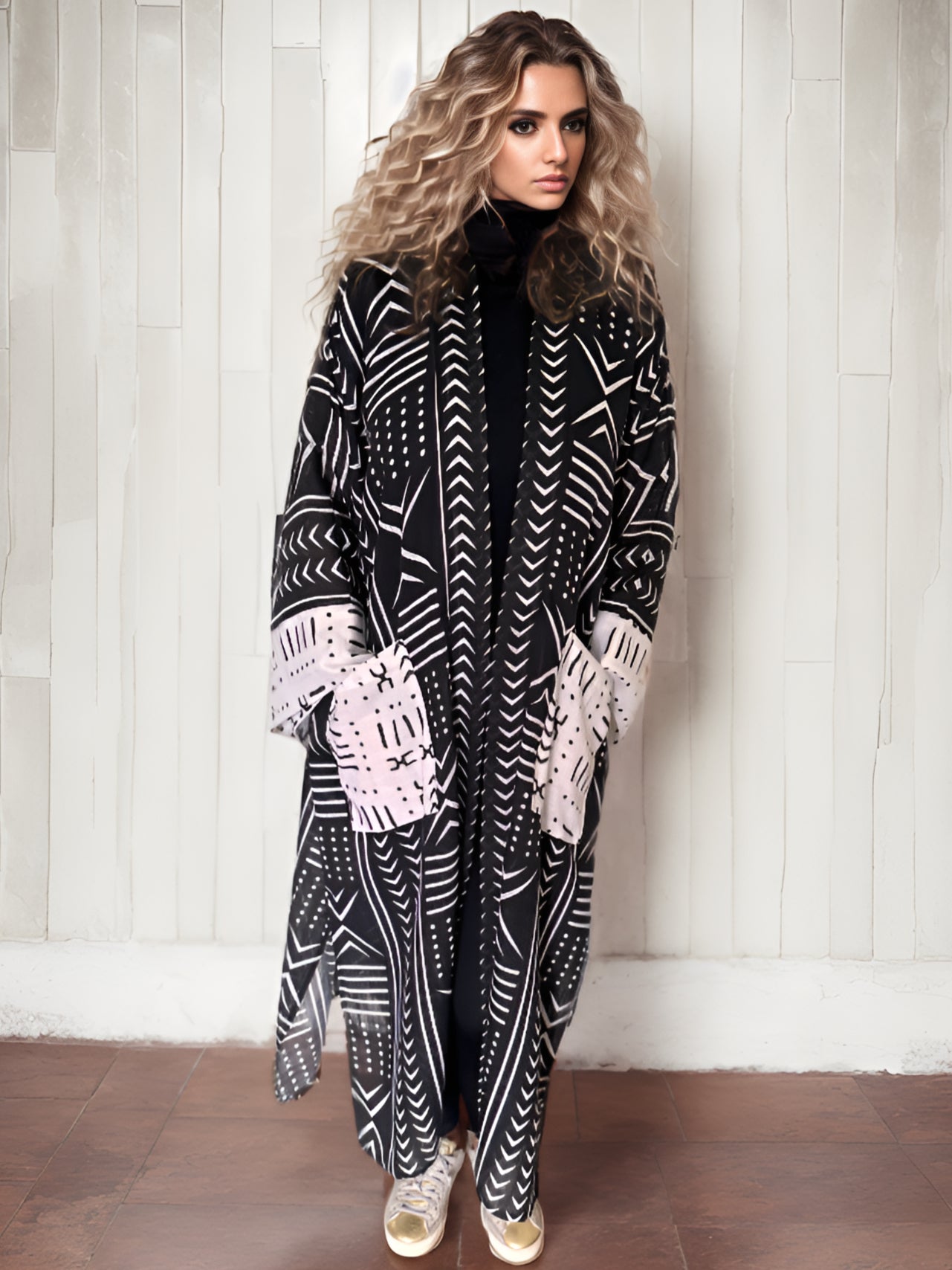 NOARINA Linen Pockets Long Kimono – 6