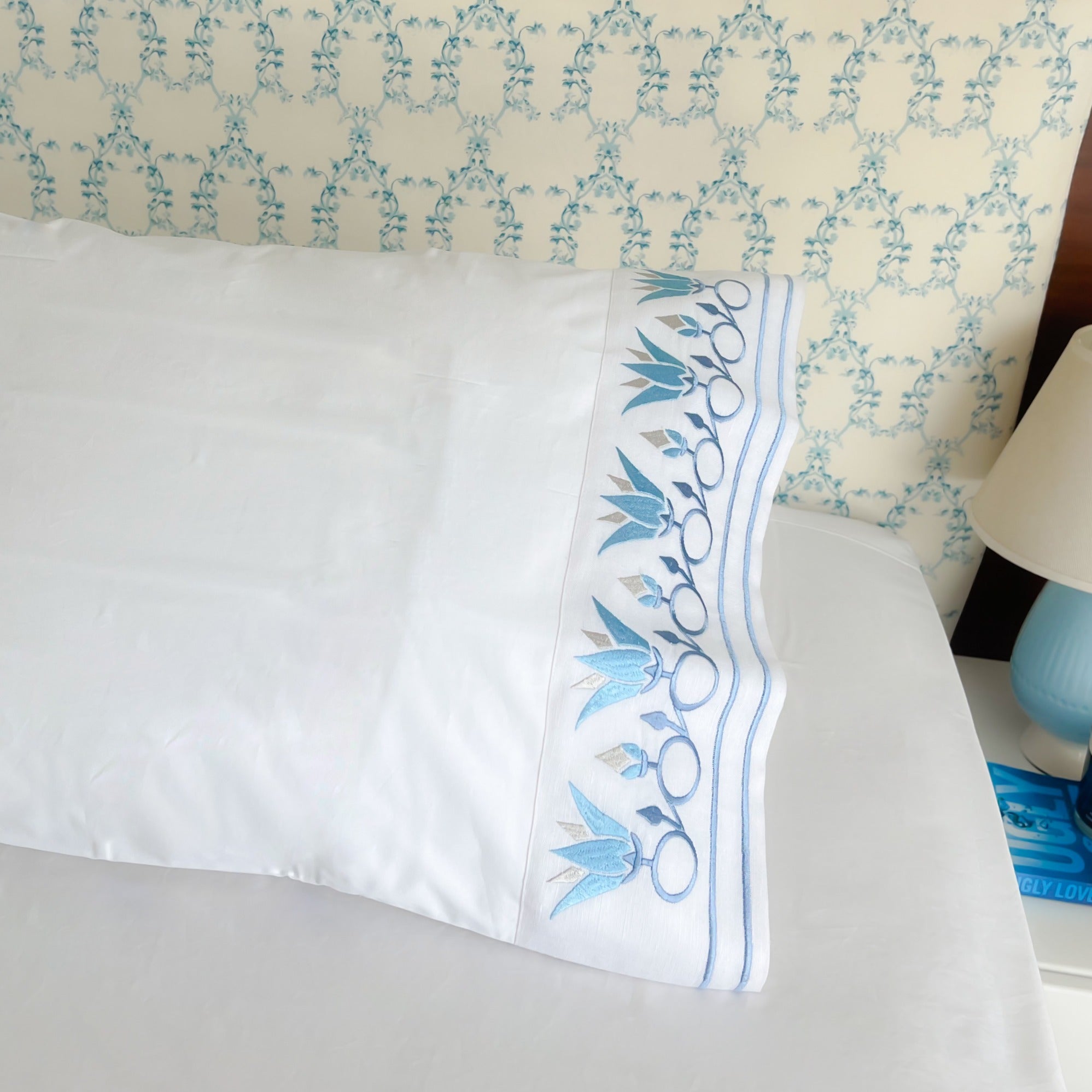 2 Pillow Cases Set - 330 TC Percale Cotton – 3