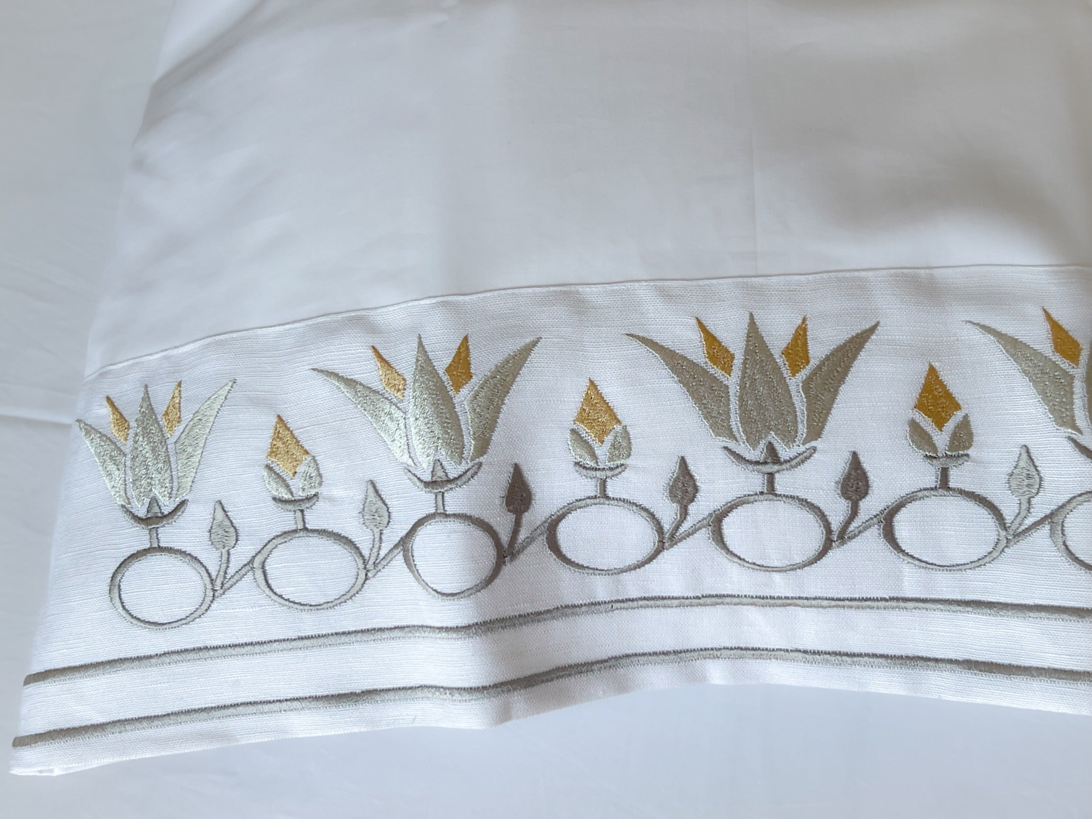 2 Pillow Cases Set - 330 TC Percale Cotton – 9