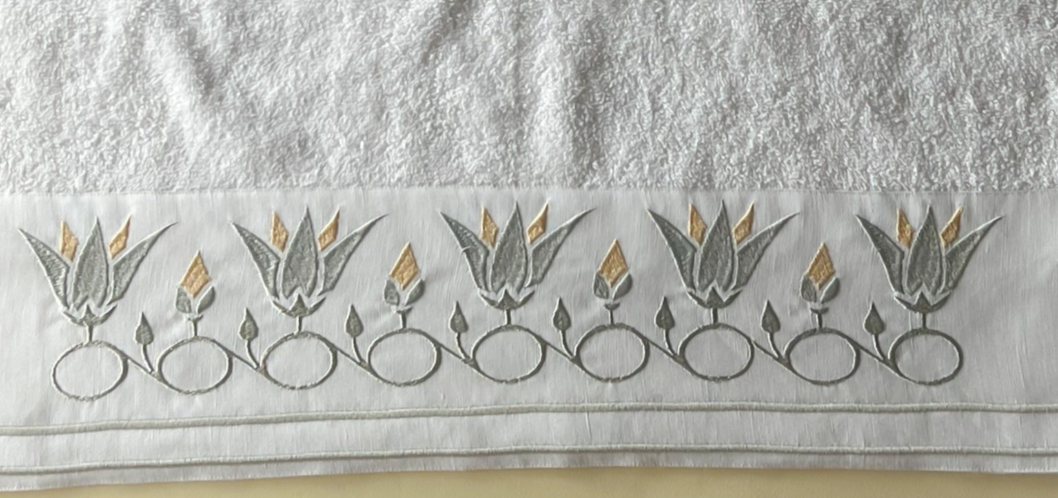 QADIMI Sesen Silver Towels – 6