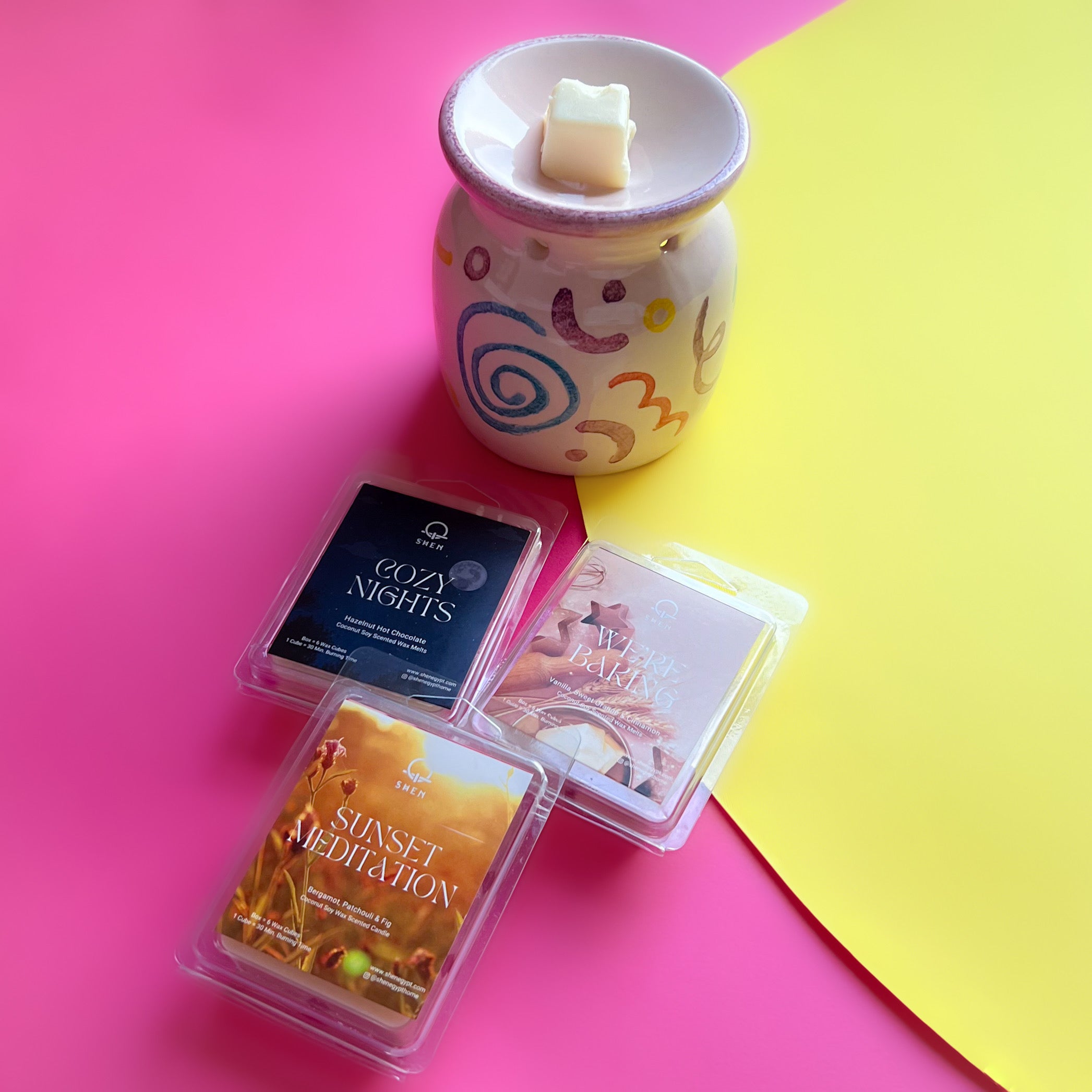 SAVING Bundle: 1 ASTRAT Fawaha + 3 MOODY Wax Melts Jars "SAVE 10%" – 2