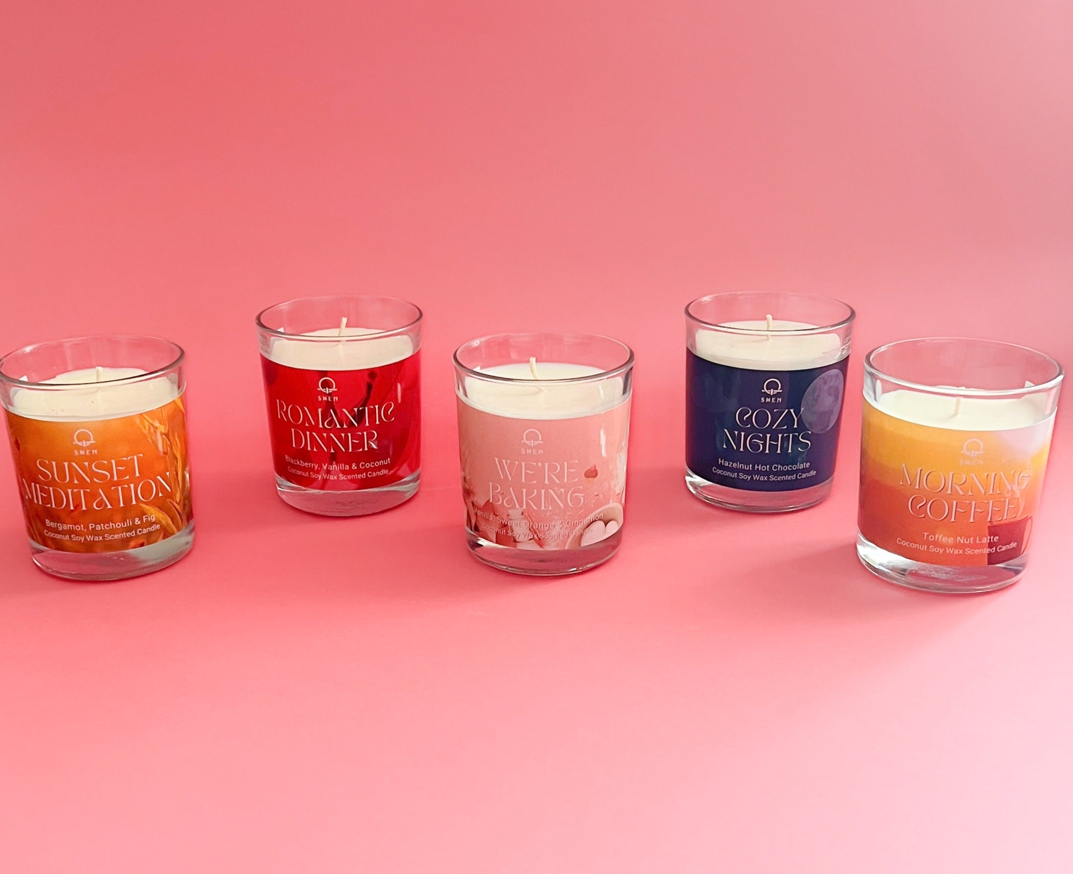 SAVING Bundle: 5 MOODY Candles "SAVE 200 LE" – 2