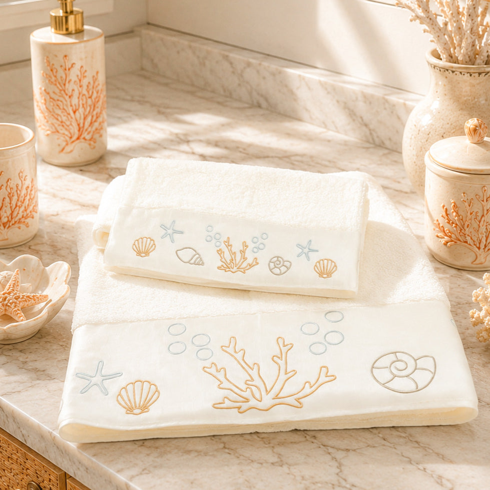 SEALY Corals Towels