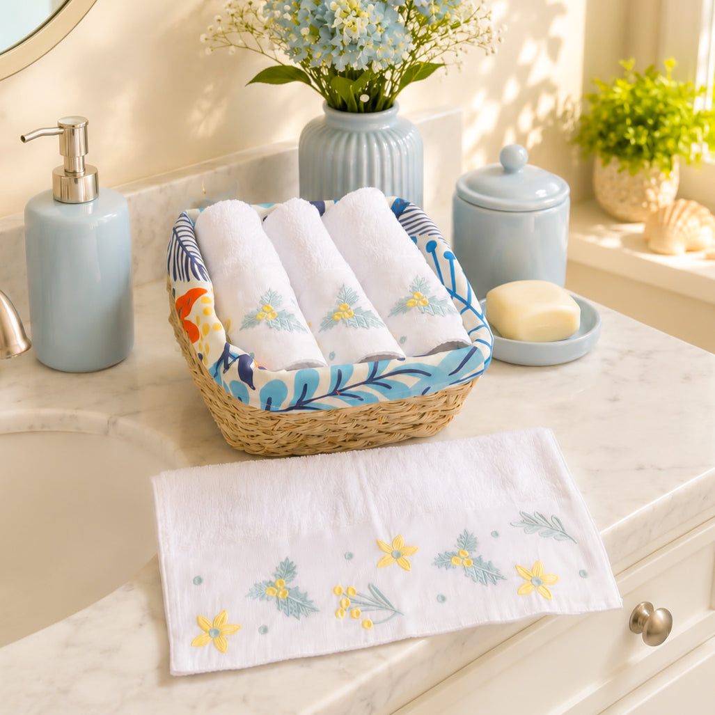 Brighty Leaves Guest Towel