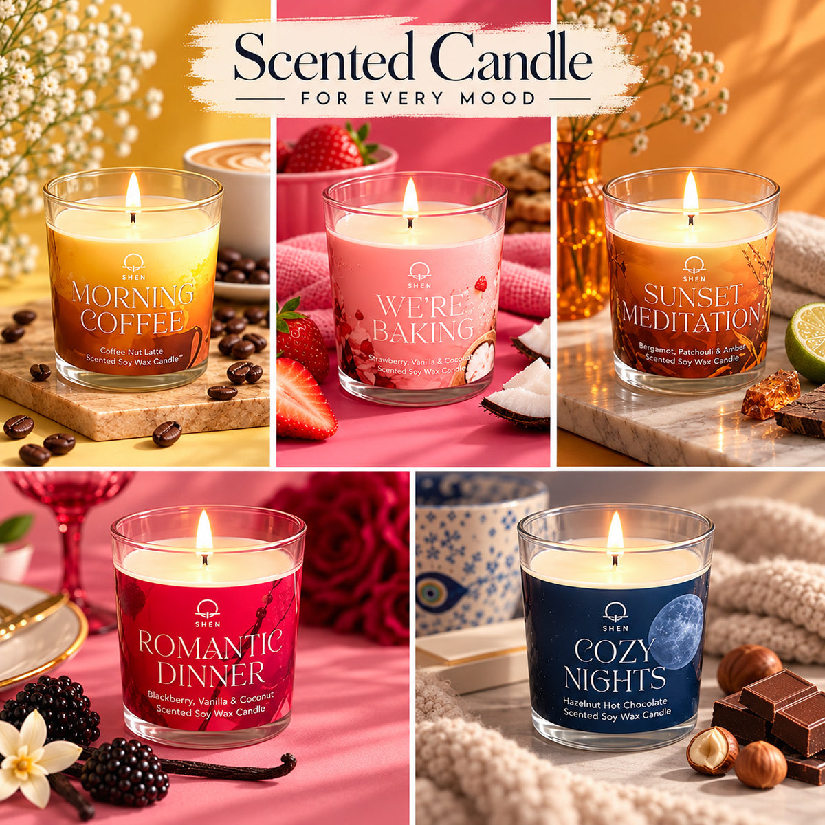 MOODY 250 gm Candle
