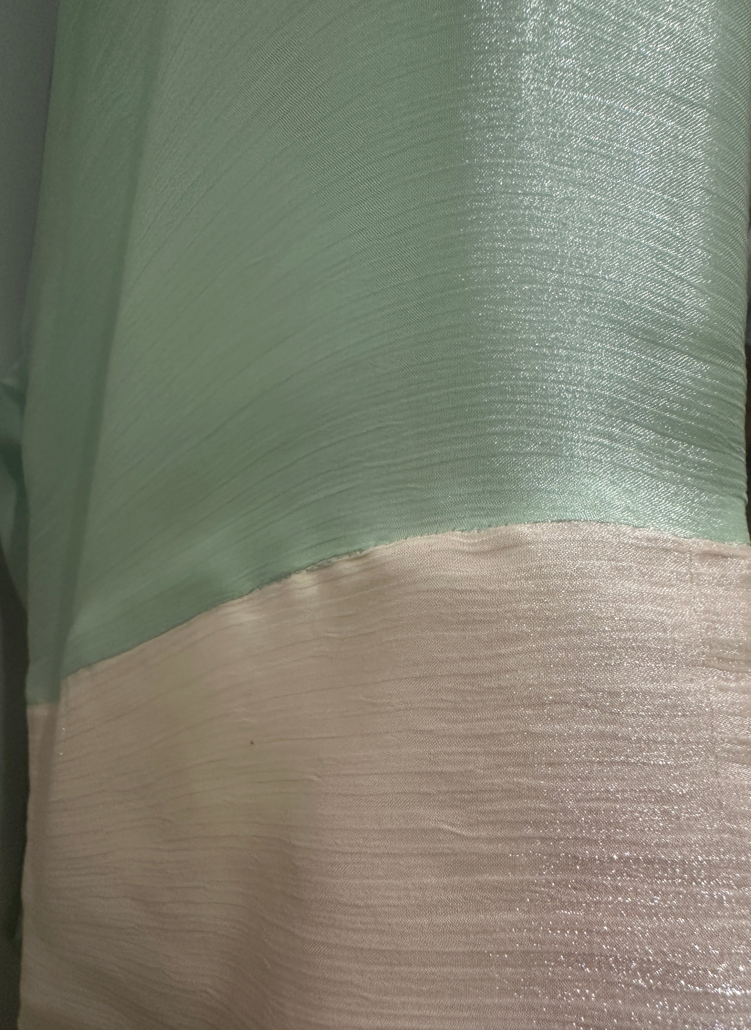NOARINA Sheer Chiffon Pistachio Kimono