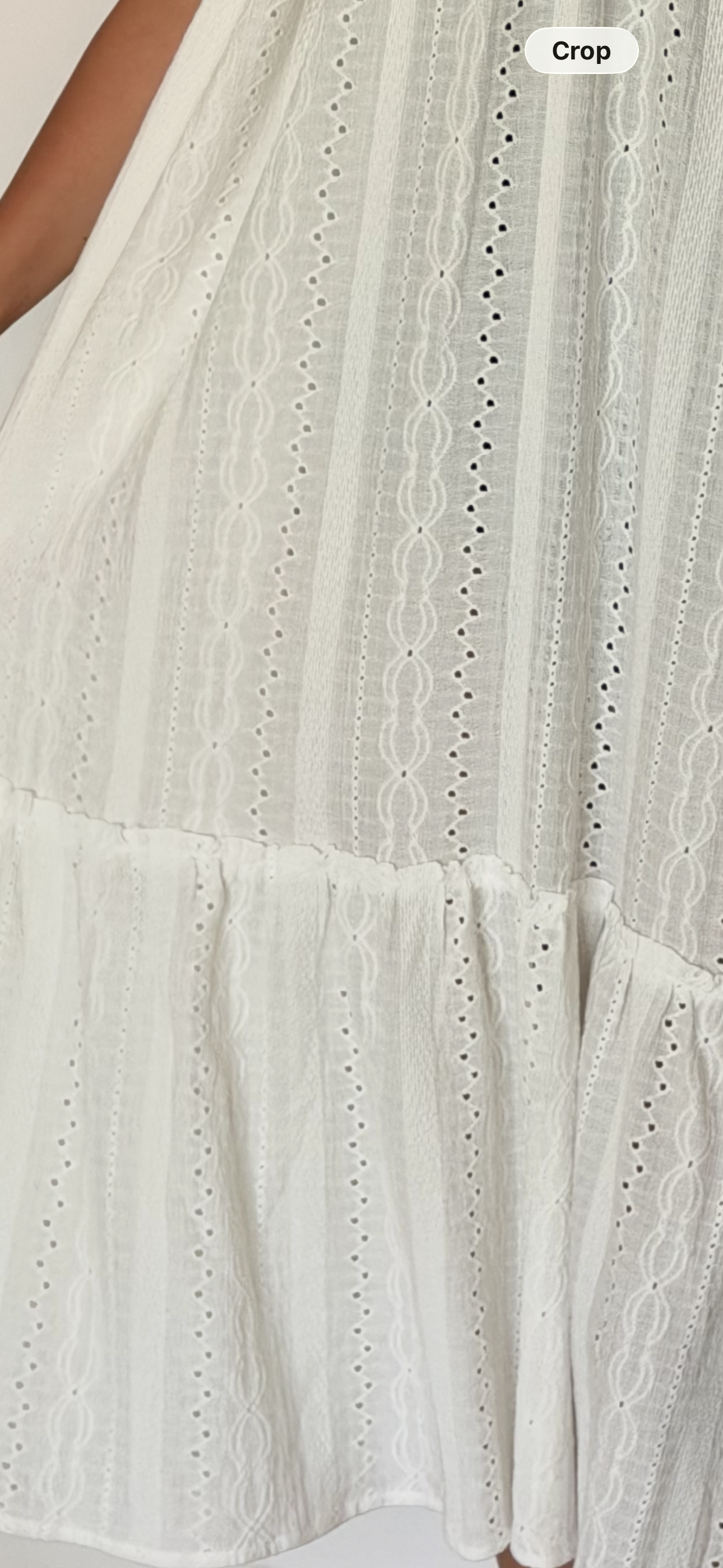 ARANJA White Long Summer Dress – 5