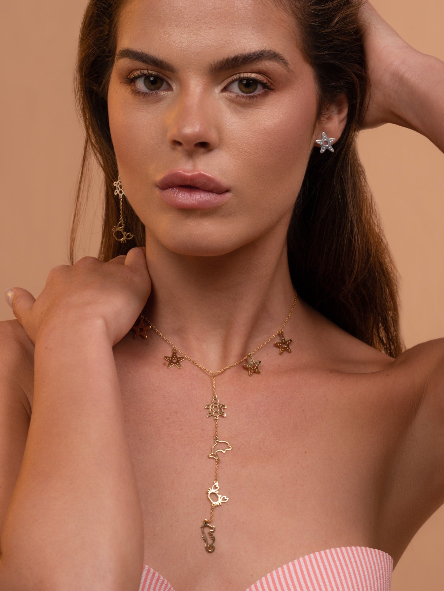 CHAMABELL Freedom Silver Gold Plated “Necklace” – 3