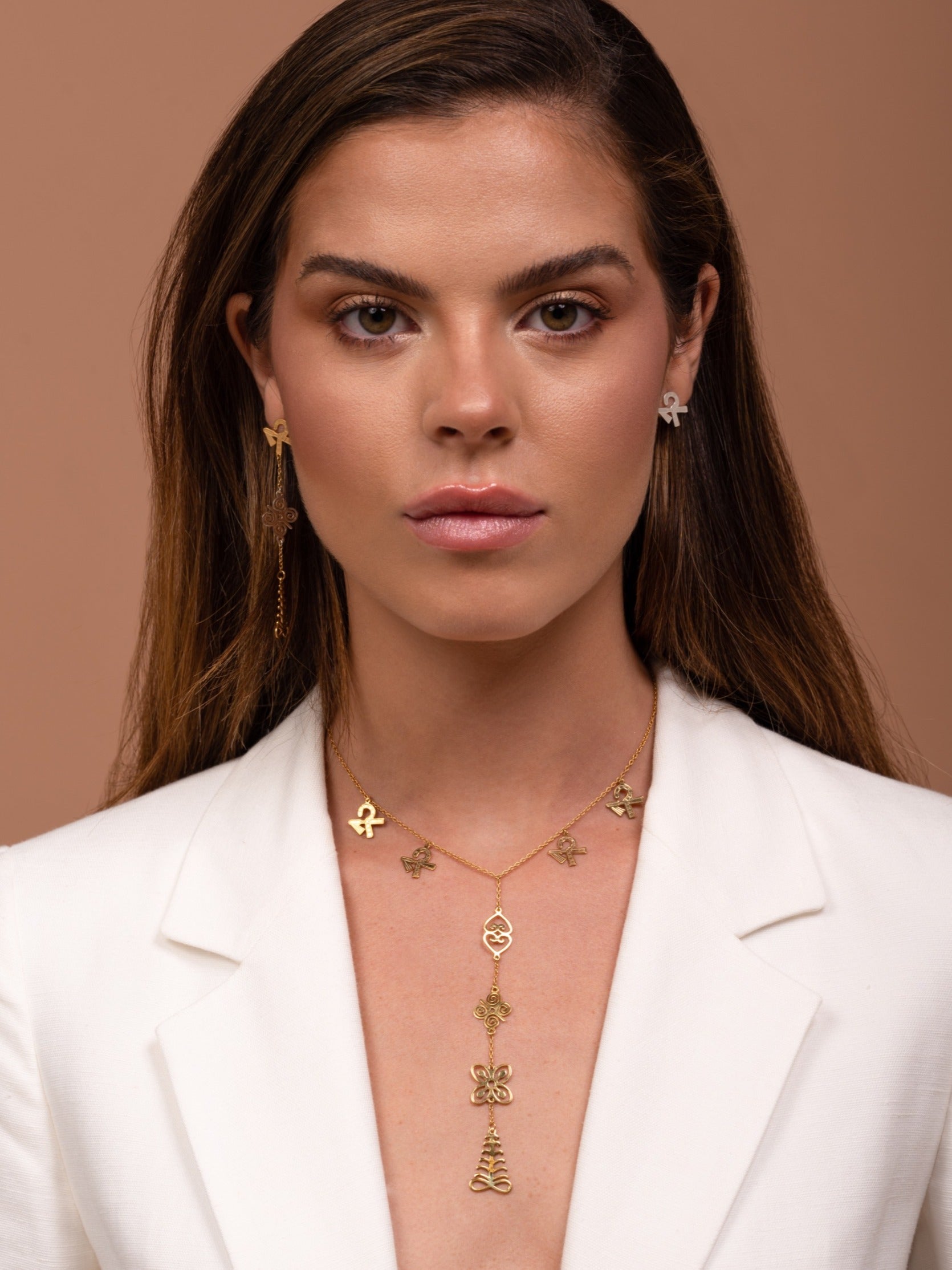 CHAMABELL Power Silver Gold Plated “Necklace”