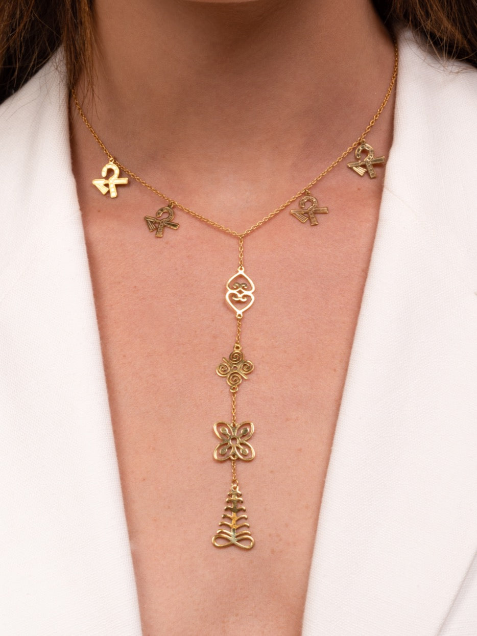 CHAMABELL Power Silver Gold Plated “Necklace” – 2