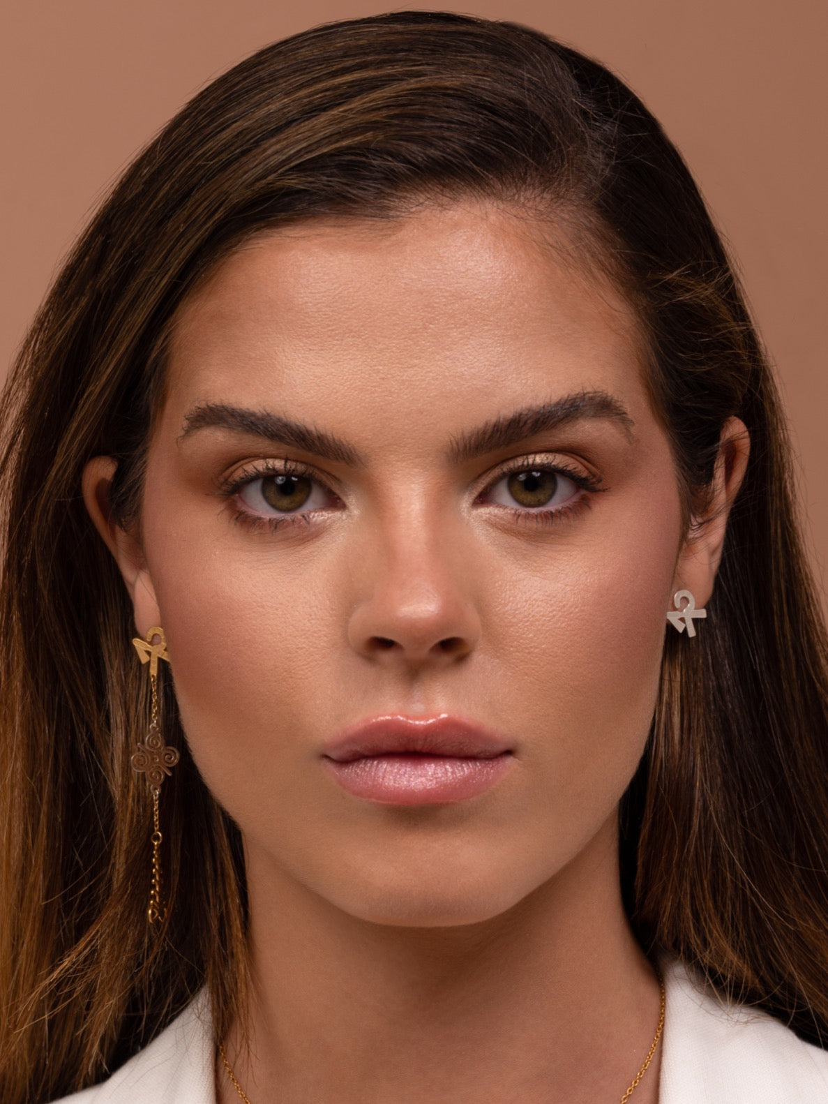 CHAMABELL Power Silver X Gold Plated “Earrings” – 9