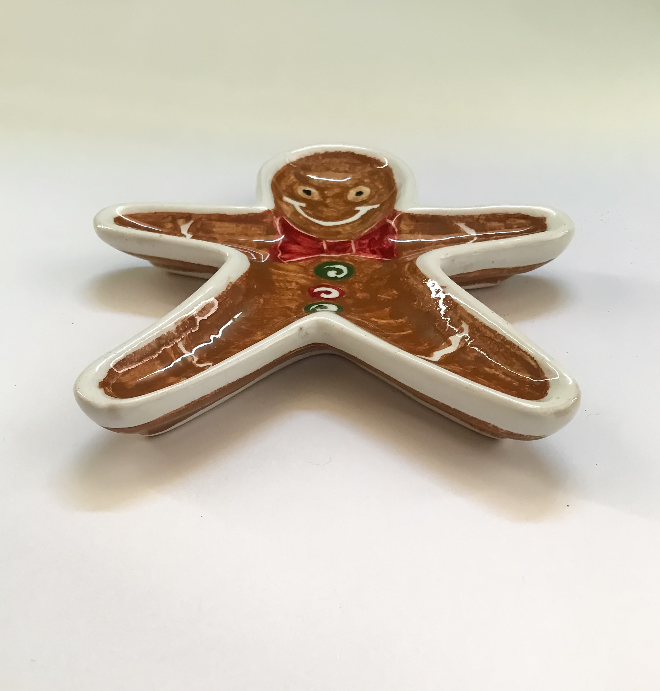 Gingerbread Man Small Plate/ Ashtray – 10