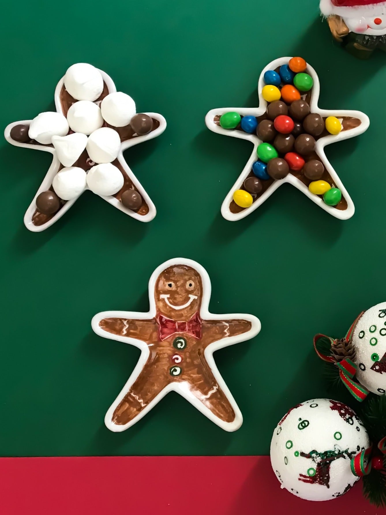 Gingerbread Man Small Plate/ Ashtray – 2