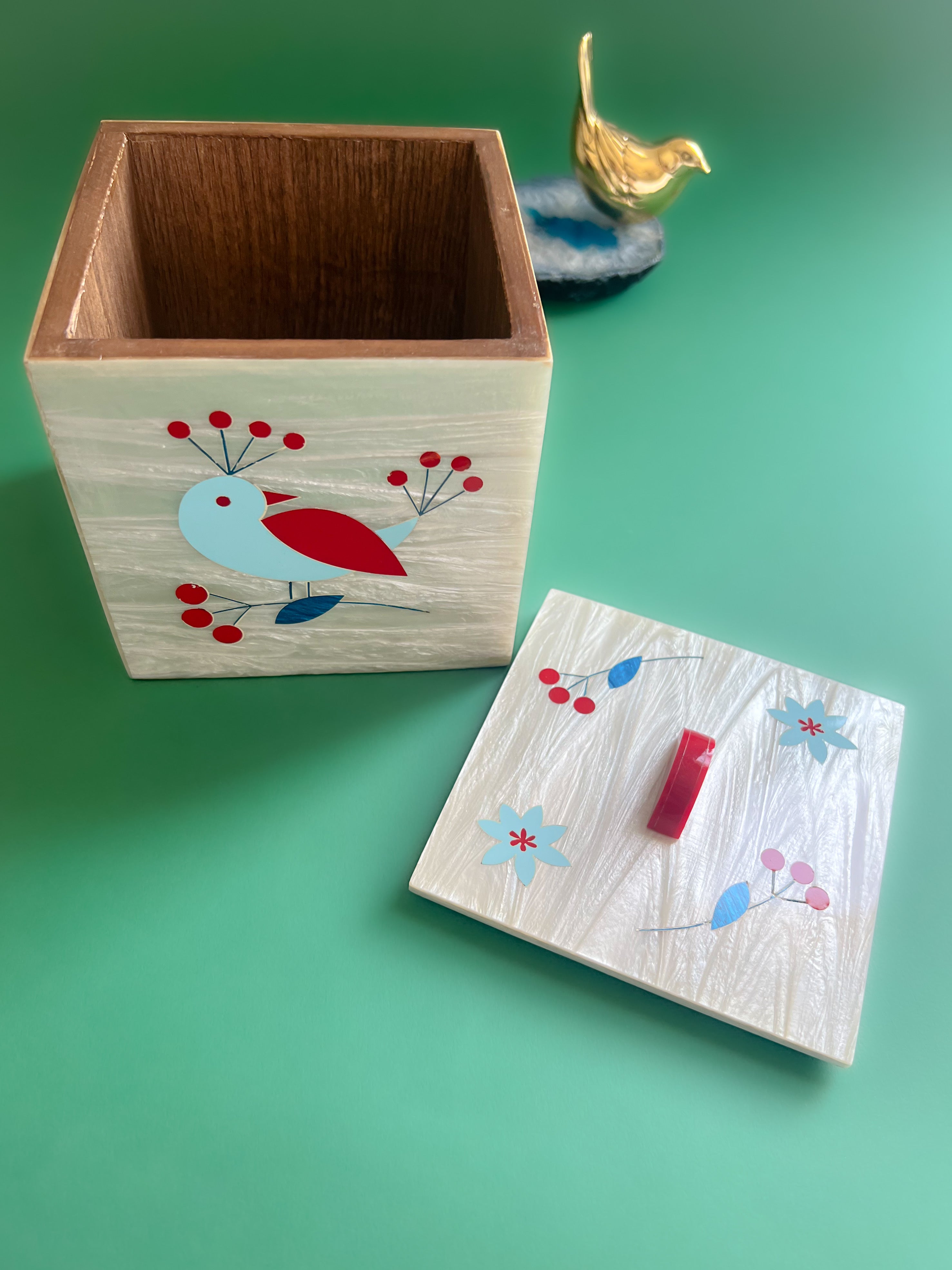 MANOKA Wooden x Mother of Pearl Box – 4