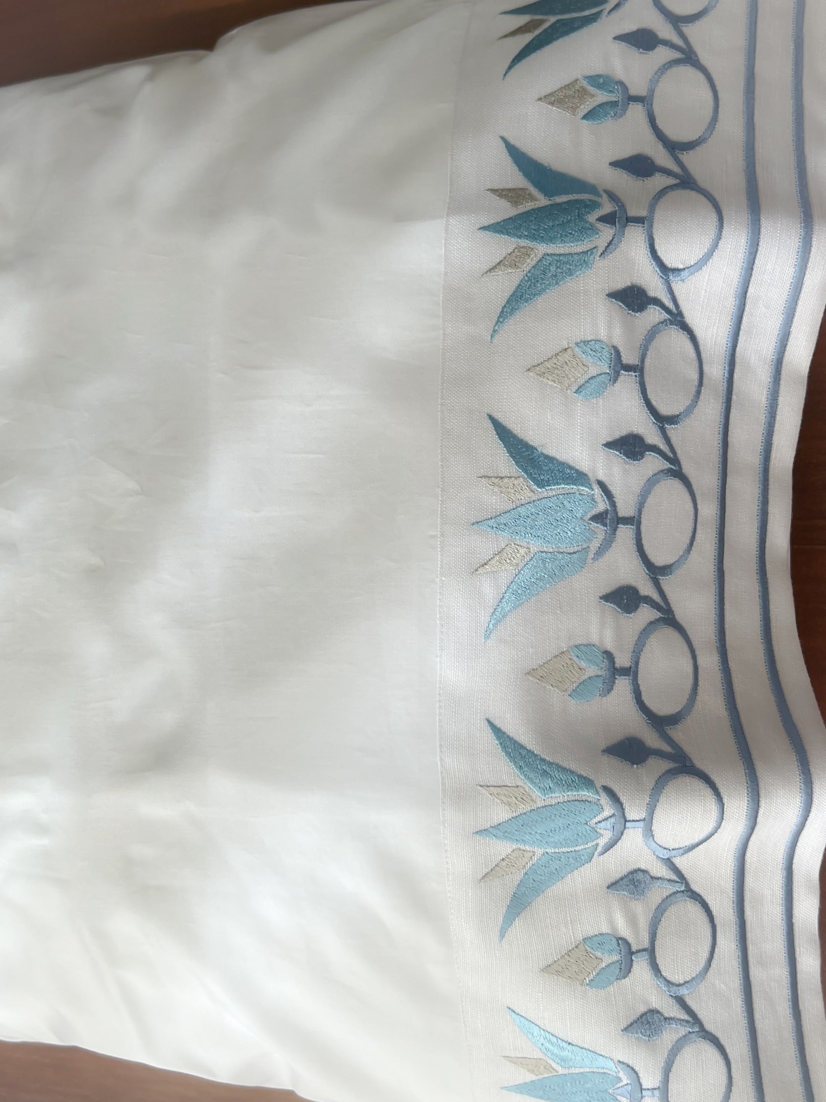 2 Pillow Cases Set - 330 TC Percale Cotton – 11
