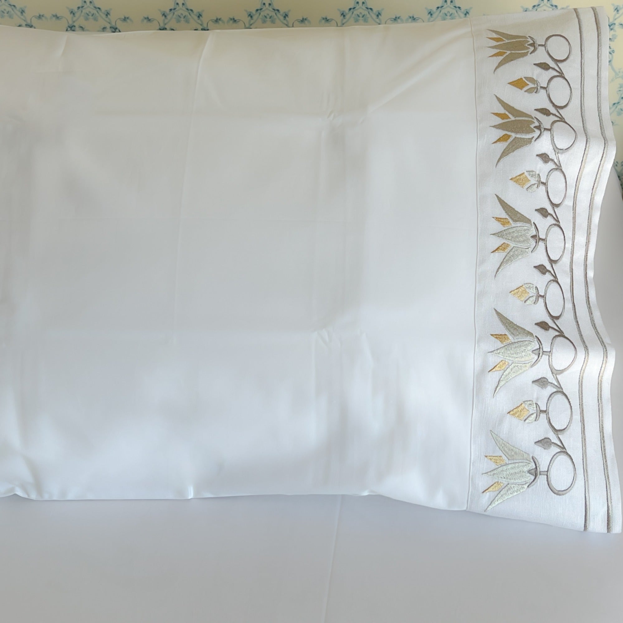2 Pillow Cases Set - 330 TC Percale Cotton – 7