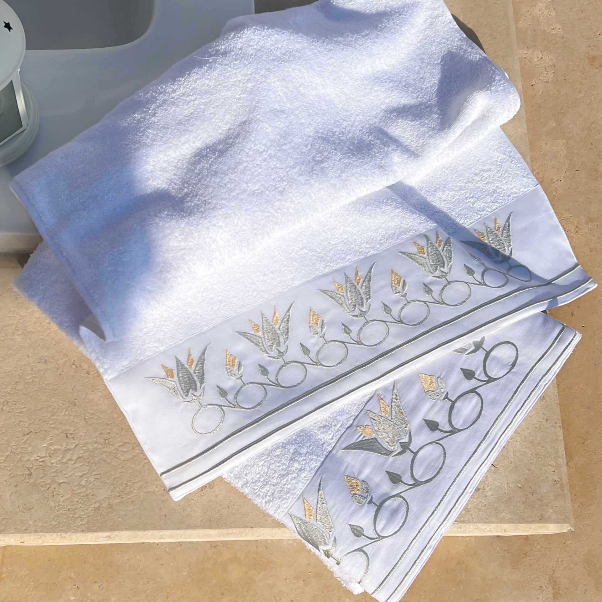 QADIMI Sesen Silver Towels – 5