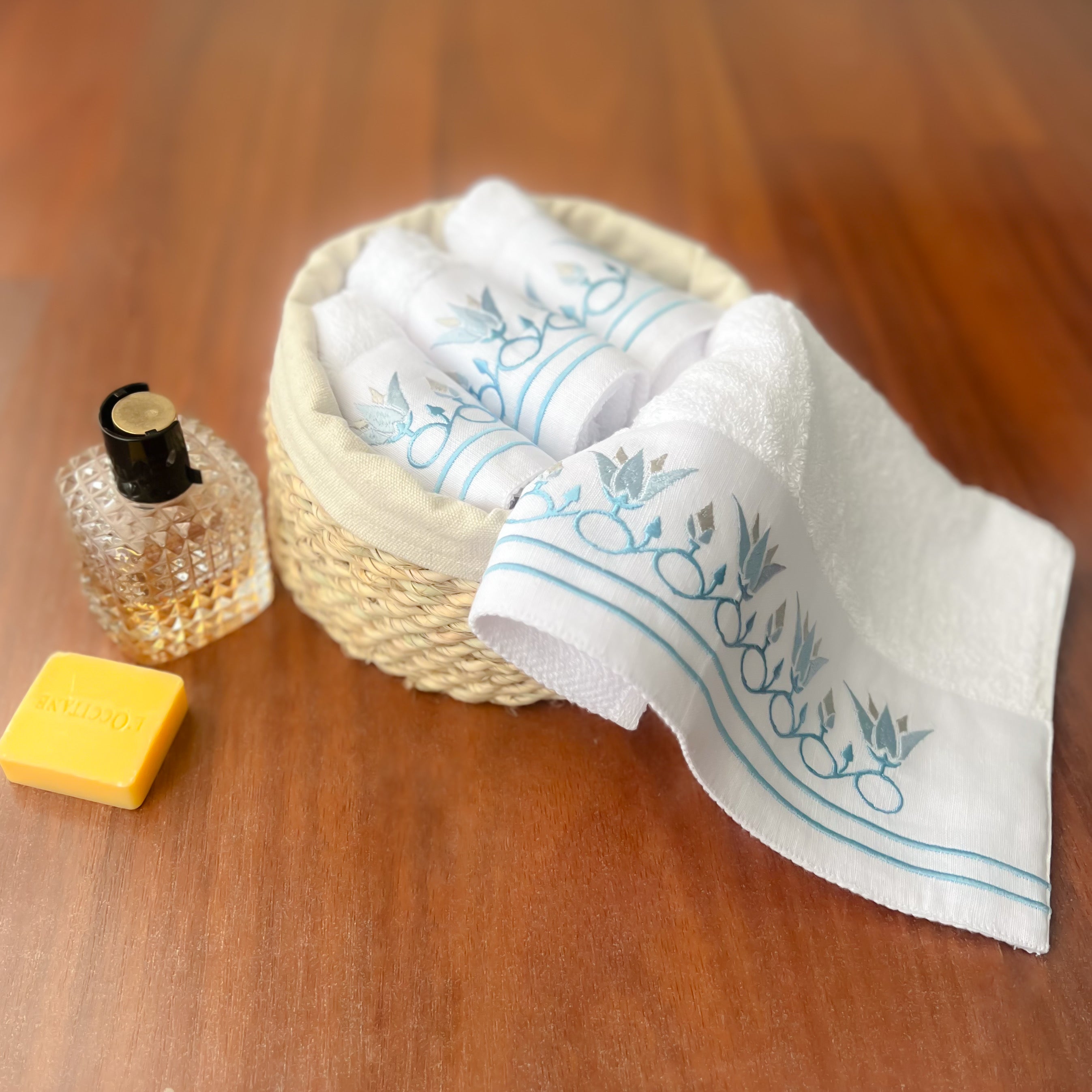 QADIMI Sesen Sky Blue Towels – 10