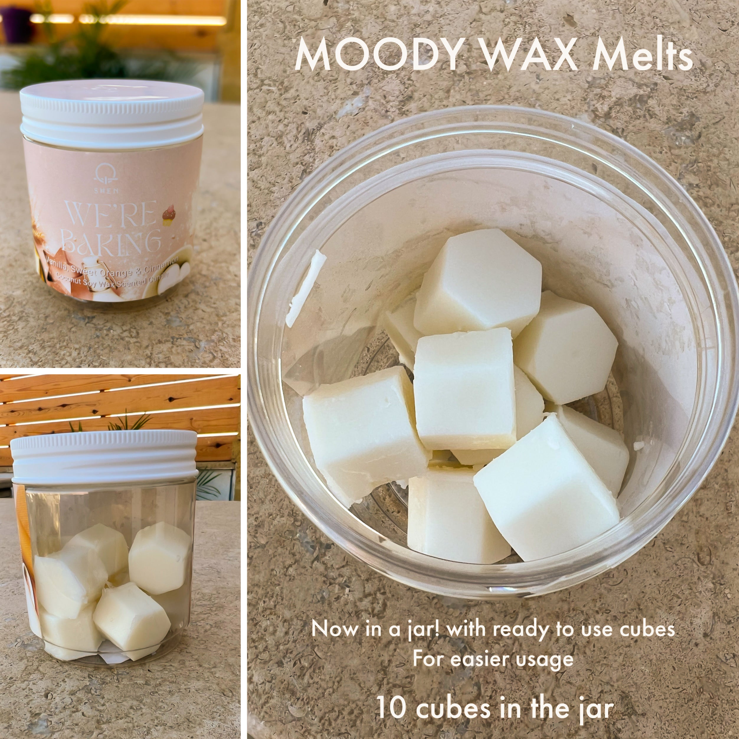 SAVING Bundle: 1 ASTRAT Fawaha + 3 MOODY Wax Melts Jars "SAVE 10%" – 11