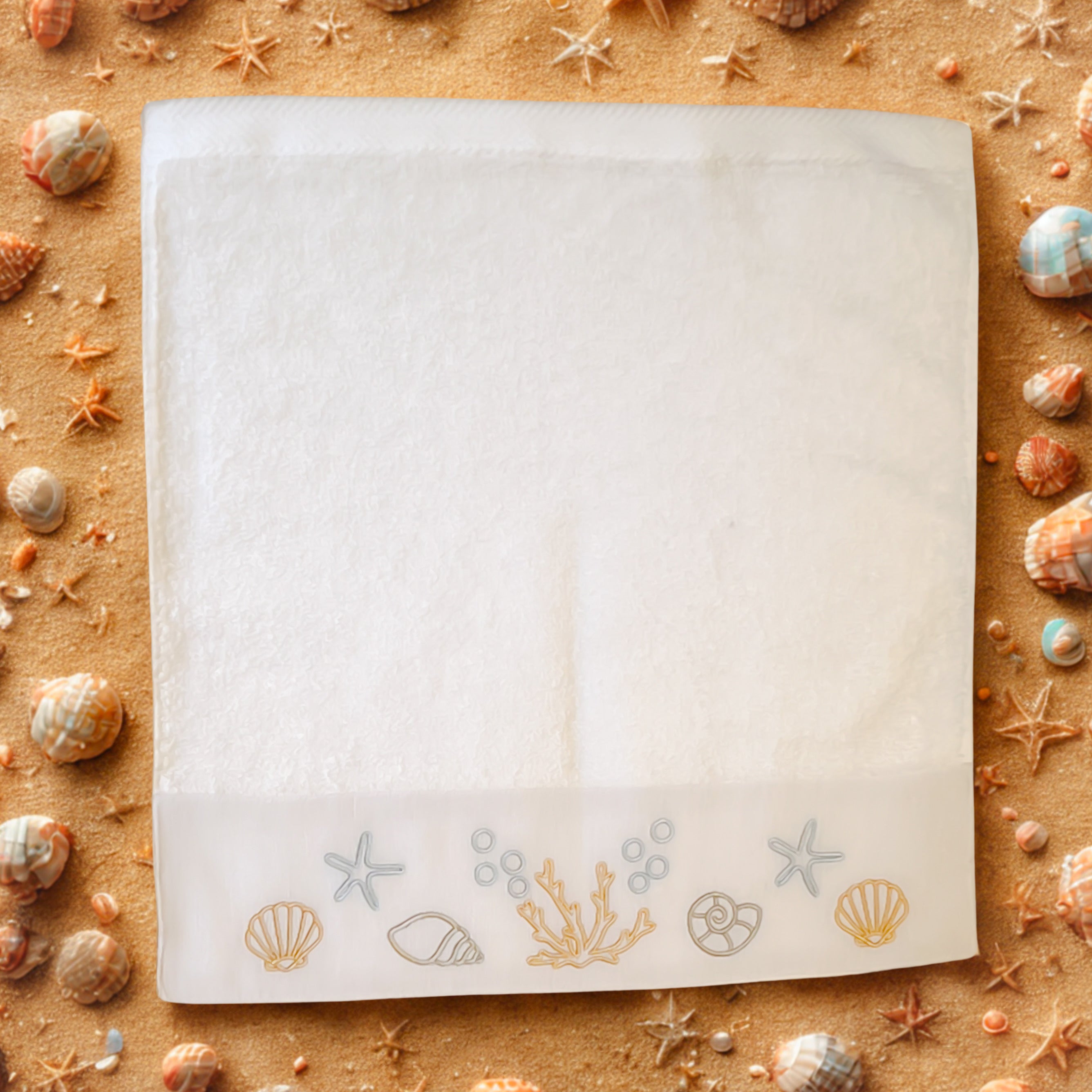 SAVING Bundle: 4 SEALY Corals Guest Towels + MOODY 250gm Candle "SAVE 20%" – 2