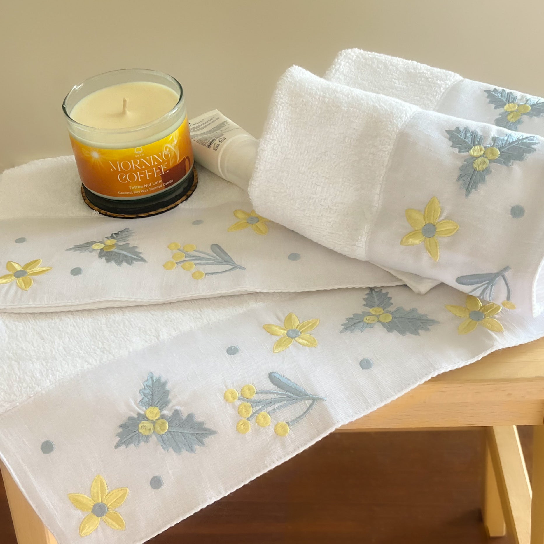 Brighty Leaves Guest Towel – 2